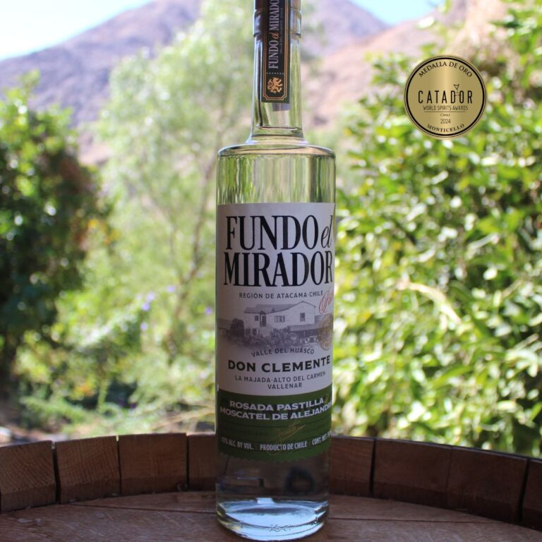 Pisco Don Clemente 43º 750cc - Fundo el Mirador